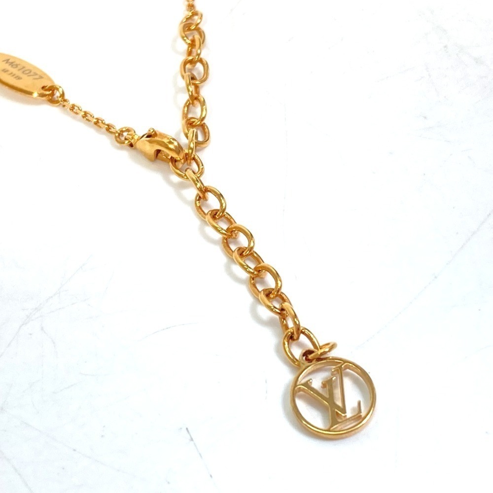 LOUIS VUITTON Gold Necklace - Picture 11 of 12